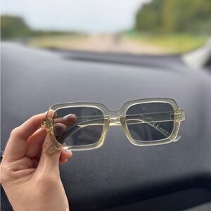 Cotton On Transparent Green Sunglasses